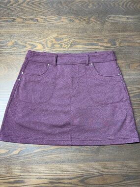 Athleta Purple Athletic Skort | Built-In Shorts | Size Medium (M)